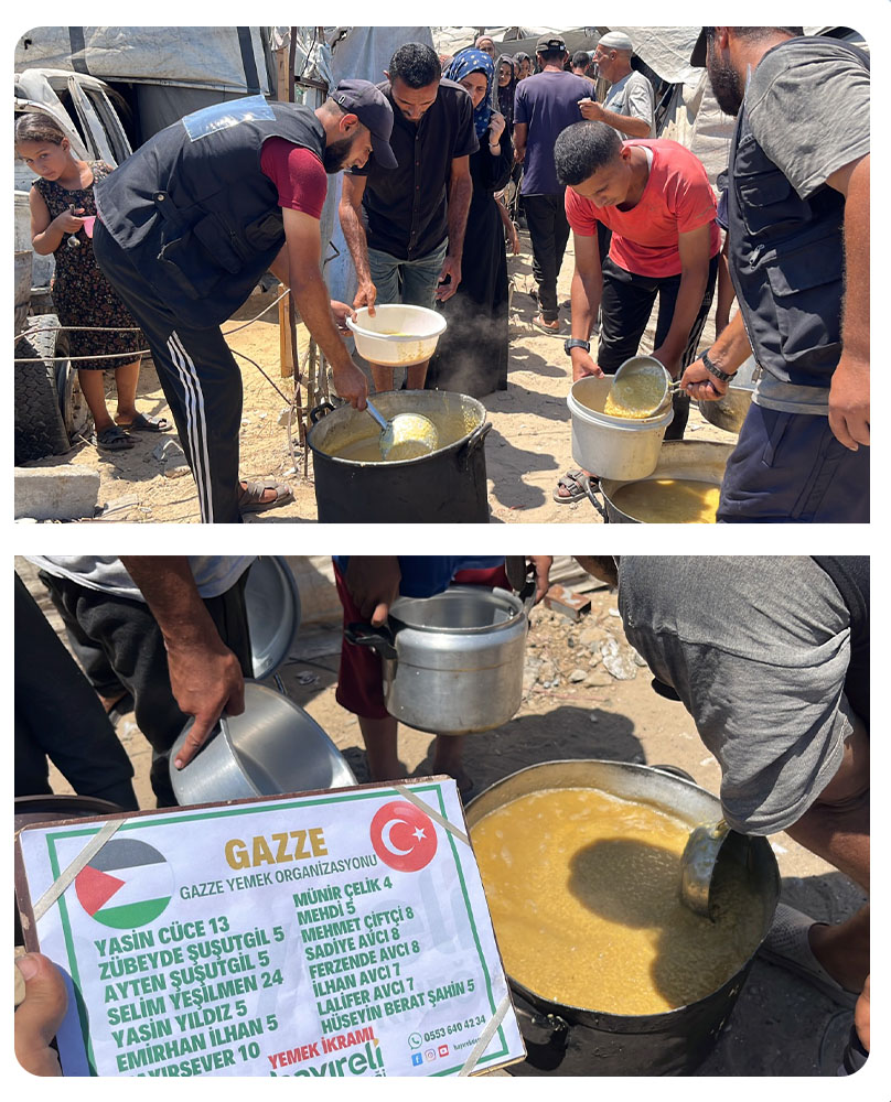 Gazze Yemek Bağışı görseli